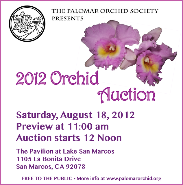 2012 POS Orchid Auction 2012 POS Orchid Auction